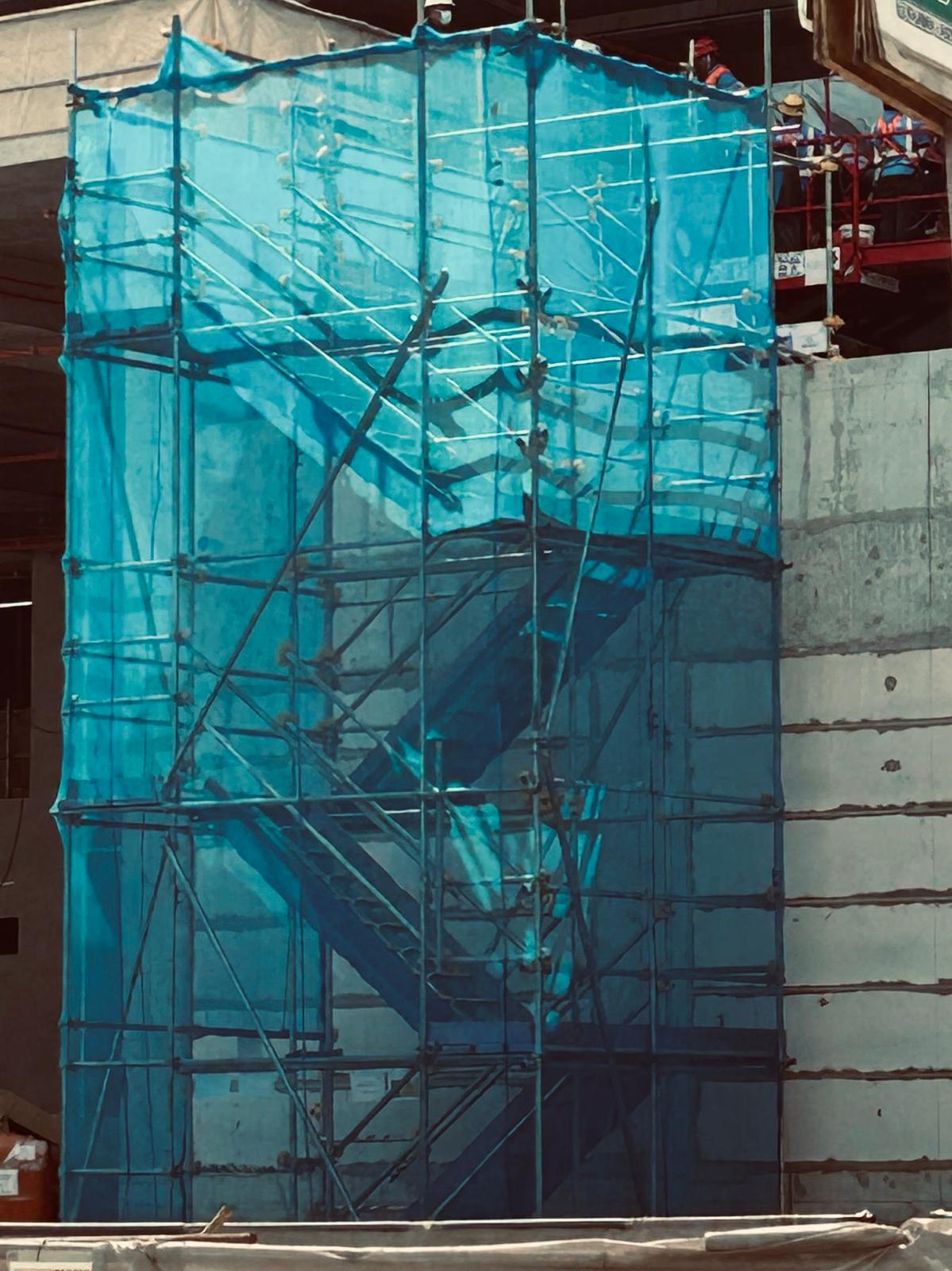 High-Rise Access Scaffold